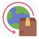 Global Shipping Worldwide Package Icon