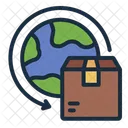 Global Shipping Worldwide Package Icon