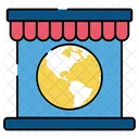 Building Global Shop Global Store Icon