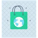 Global Shopping Worldwide Shopping E Commerce Icon