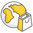 Global Shopping Global Product Global Purchase Icon