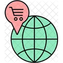 Global shopping  Icon