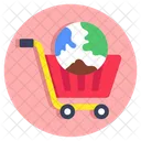 Global Shopping Worldwide Shopping Global Purchase Icon