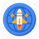 Global Startup Startup Rocket Icon