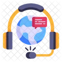 Global Support  Icon