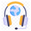 Global Support  Icon