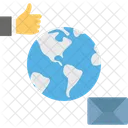 Global Connection Social Interaction Social Media Icon