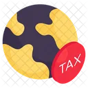 Global Tax International Tax Worldwide Tax Icon