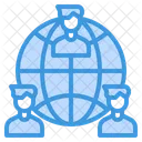 Worldwide Network Team Icon