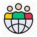 Group Global Team Icon