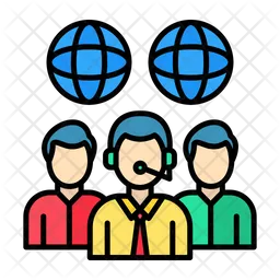 Global Team  Icon