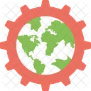 Global Technology Globe Icon