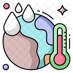 Global Temperature  Icon