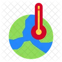 Thermometer Globe Plant Icon