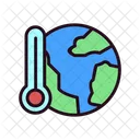 Global Warming Global Climate Icon