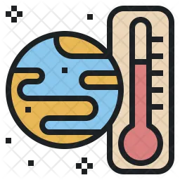Global Temperature  Icon