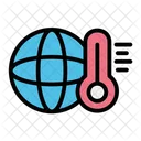 Global Temperature Global Warming Warm Icon