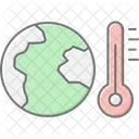 Global Temperature Lineal Color Icon Icon