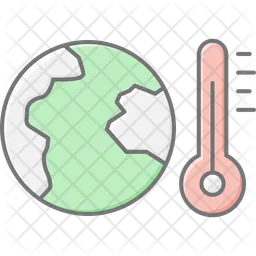 Global temperature  Icon