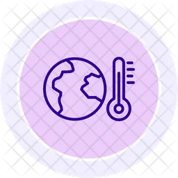 Global temperature  Icon