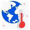 Global Temperature Global Warming Ecology Icon