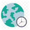Global Time Time Zone World Icon