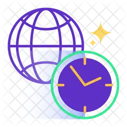 Global Time  Icon