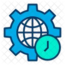 Global Time  Icon