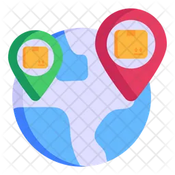 Global Tracking  Icon
