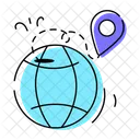 Global Position Global Location Global Tracking Symbol