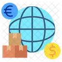 Shipping International Business Icon