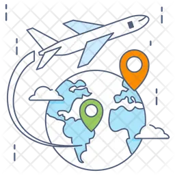 Global Travel  Icon