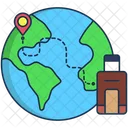 글로벌 여행  아이콘