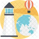 Discover Lighthouse Hot Icon