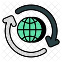Global Update Global Refresh Global Reload Icon
