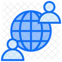 Global Users  Icon