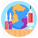 Injections Global Vaccination Global Medicines Icon