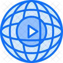 글로벌 비디오  아이콘