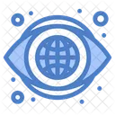 Global Vision Global View Global Eye Icon