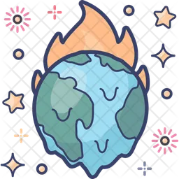 Global Warming  Icon