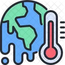 Global Warming Climate Change Melting Icon