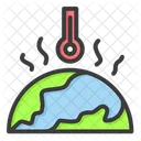 Global Warming Climate Change Greenhouse Gases Icon