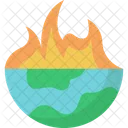 Global Warming Climate Change Greenhouse Gases Icon