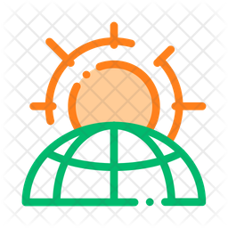 Global Warming Icon