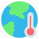 Global Warming Earth World Icon