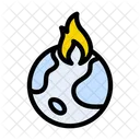 Fire Hot World Icon