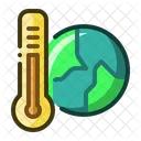 Global Warming Earth Icon