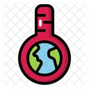 Global Warming Climate Change Pollution Icon