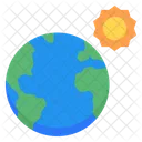 Global Warming Temperature Climate Change Icon