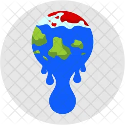 Global warming  Icon
